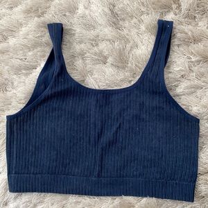 Colsie Ribbed Sports Bra